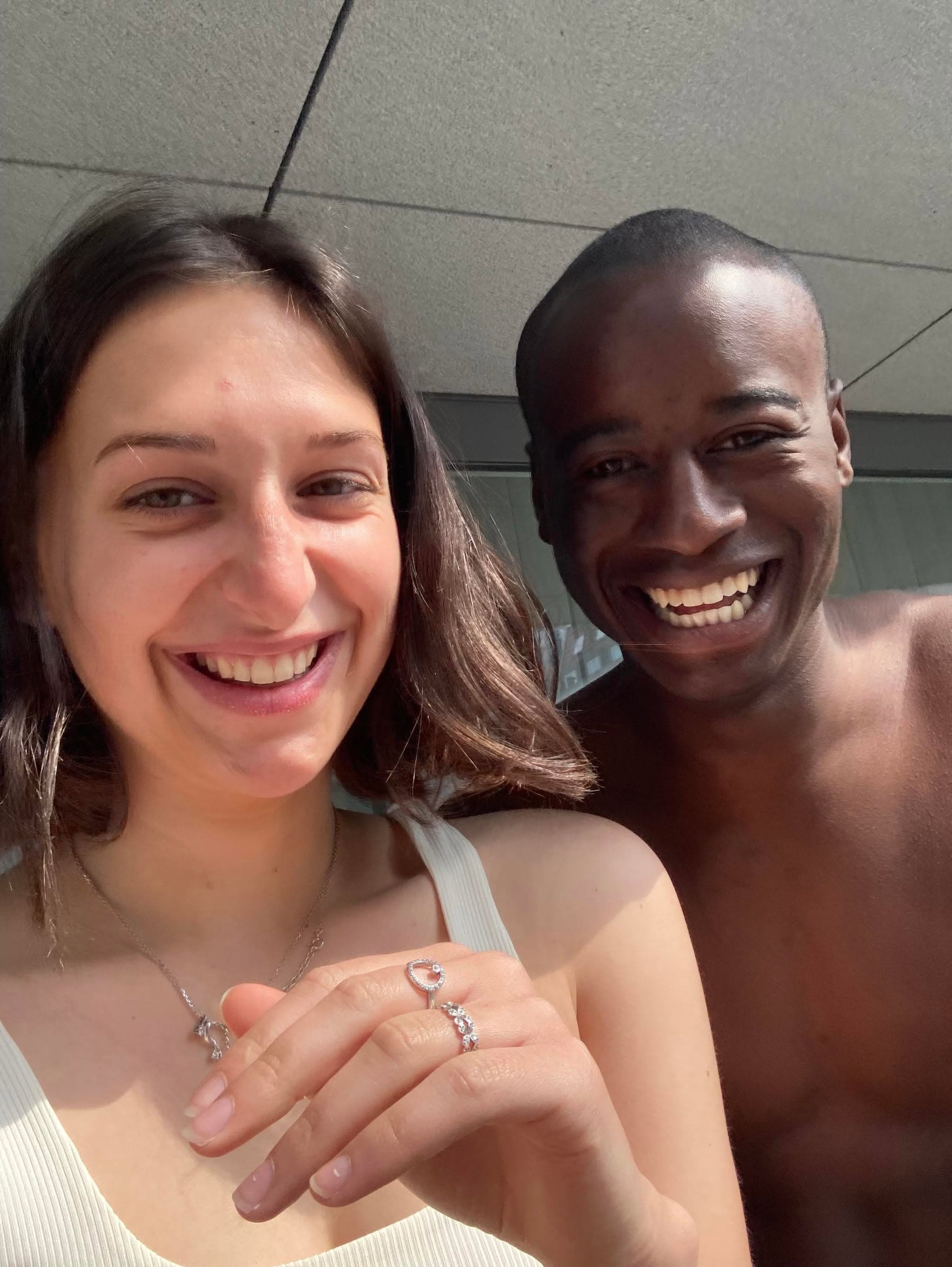 Nous deux au soleil